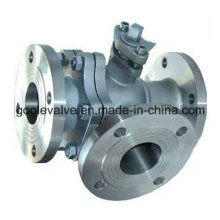 Cast Steel Three Way Ball Valve with L Port /T Port (GAQ44F/GAQ45F)